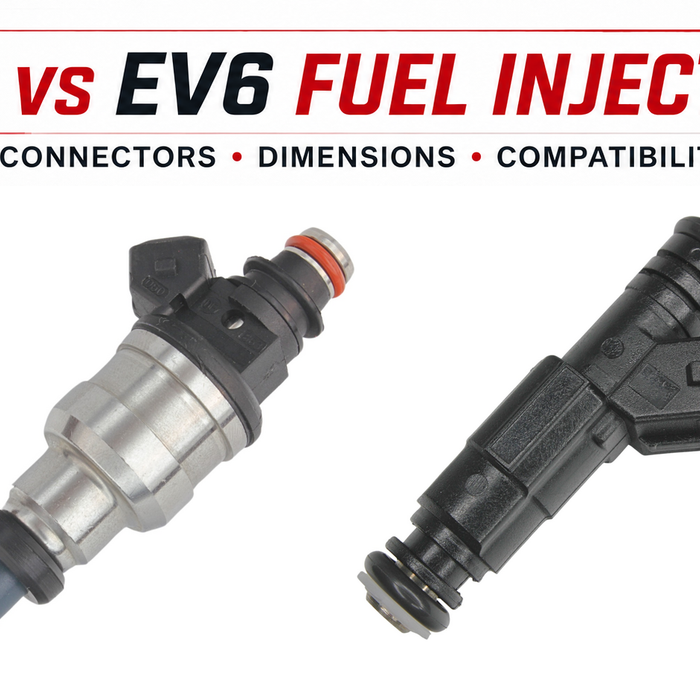 EV1 vs EV6 Fuel Injectors: Connectors, Dimensions and Compatibility