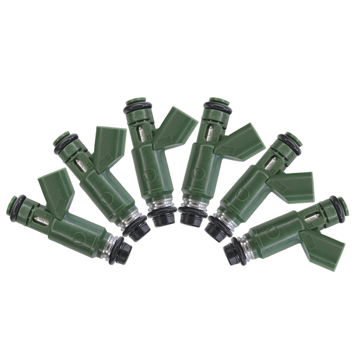 6 x Fuel Injectors for 2002-2008 Jaguar 2.5L 3.0L V6 1X43-AB / 195500-4011