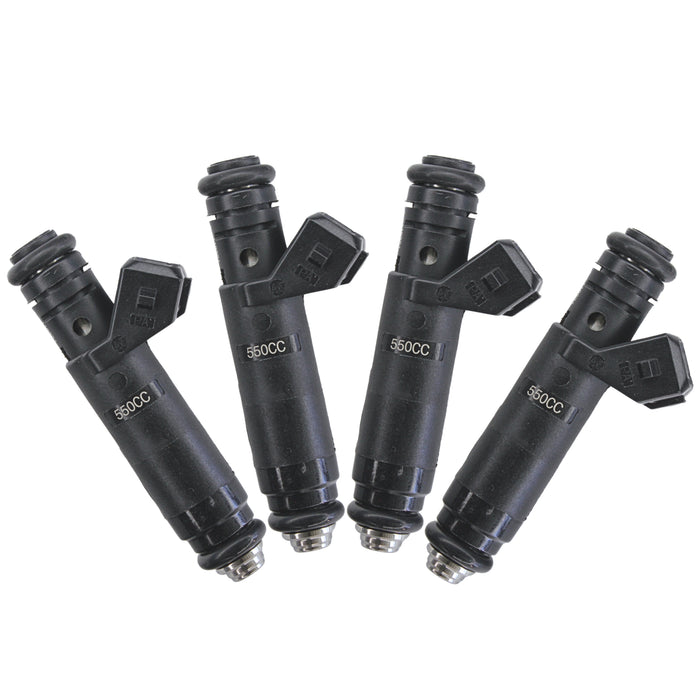 4 x 550cc 52lb fit Siemens Deka Fuel Injectors EV1 E30 S14 M10 Turbo DOHC 420a