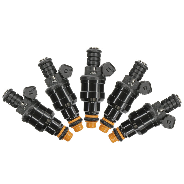 5x 310cc 30lb Fuel Injectors for Volvo S40 V50 S60 XC90 C70 Turbo Fit Bosch EV1