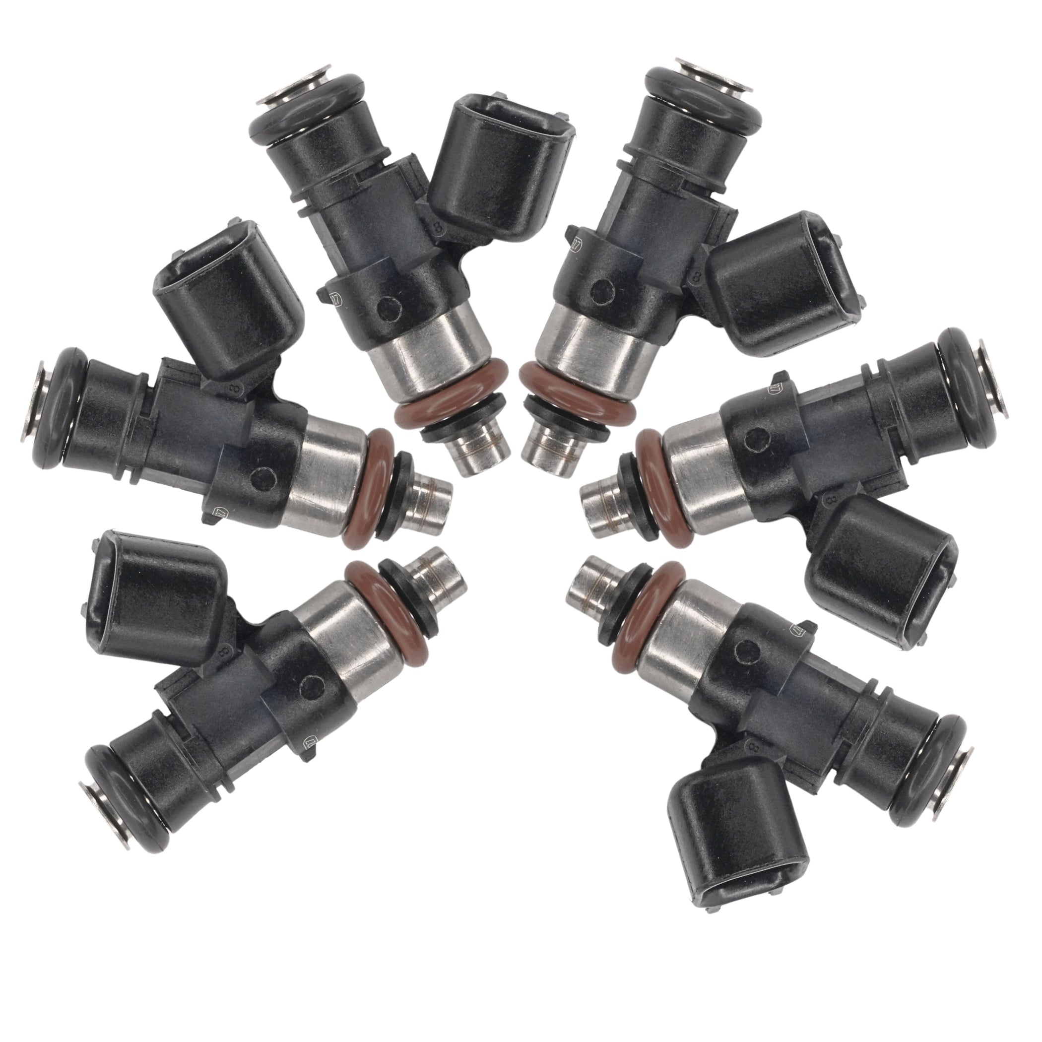 6 x Fuel Injectors For 2007-12 Ford Edge Taurus Flex Fusion Lincoln MK ...