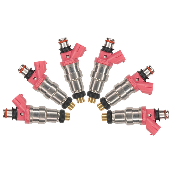 6x 650cc Kraftstoff Injektoren für Nissan Skyline GTR RB26DETT BNR32 BCNR33 BNR34 63563