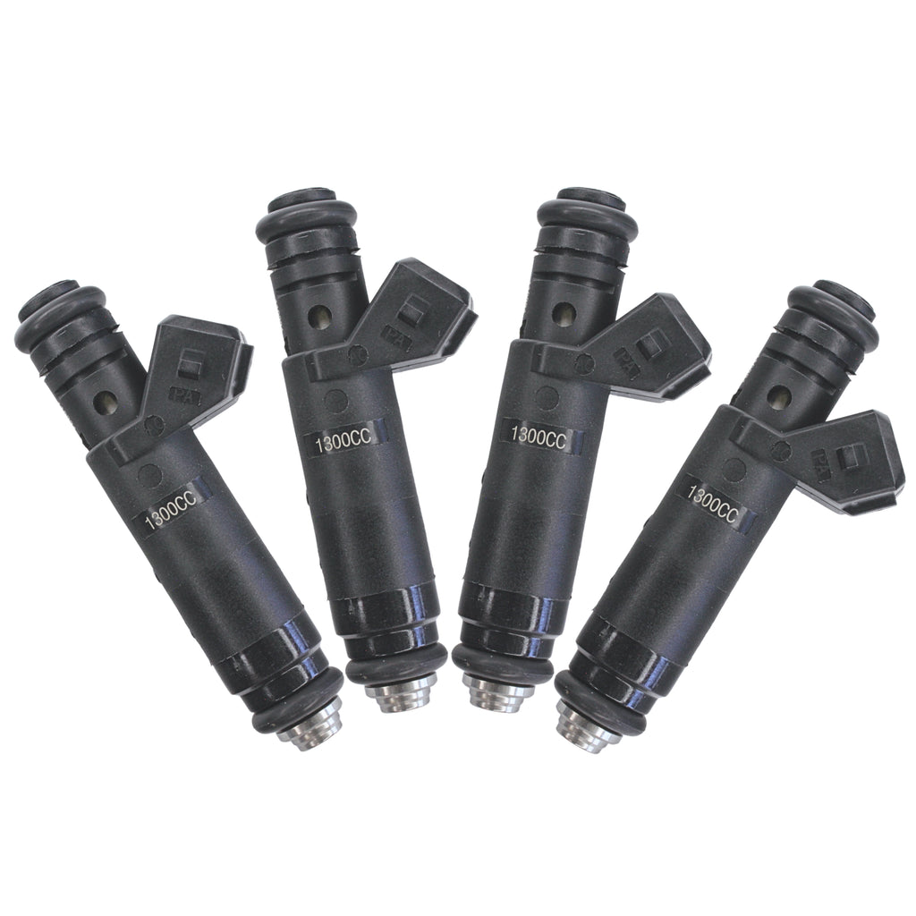 4 1300cc for Siemens Deka 124LB High Impedance Fuel Injector EV1
