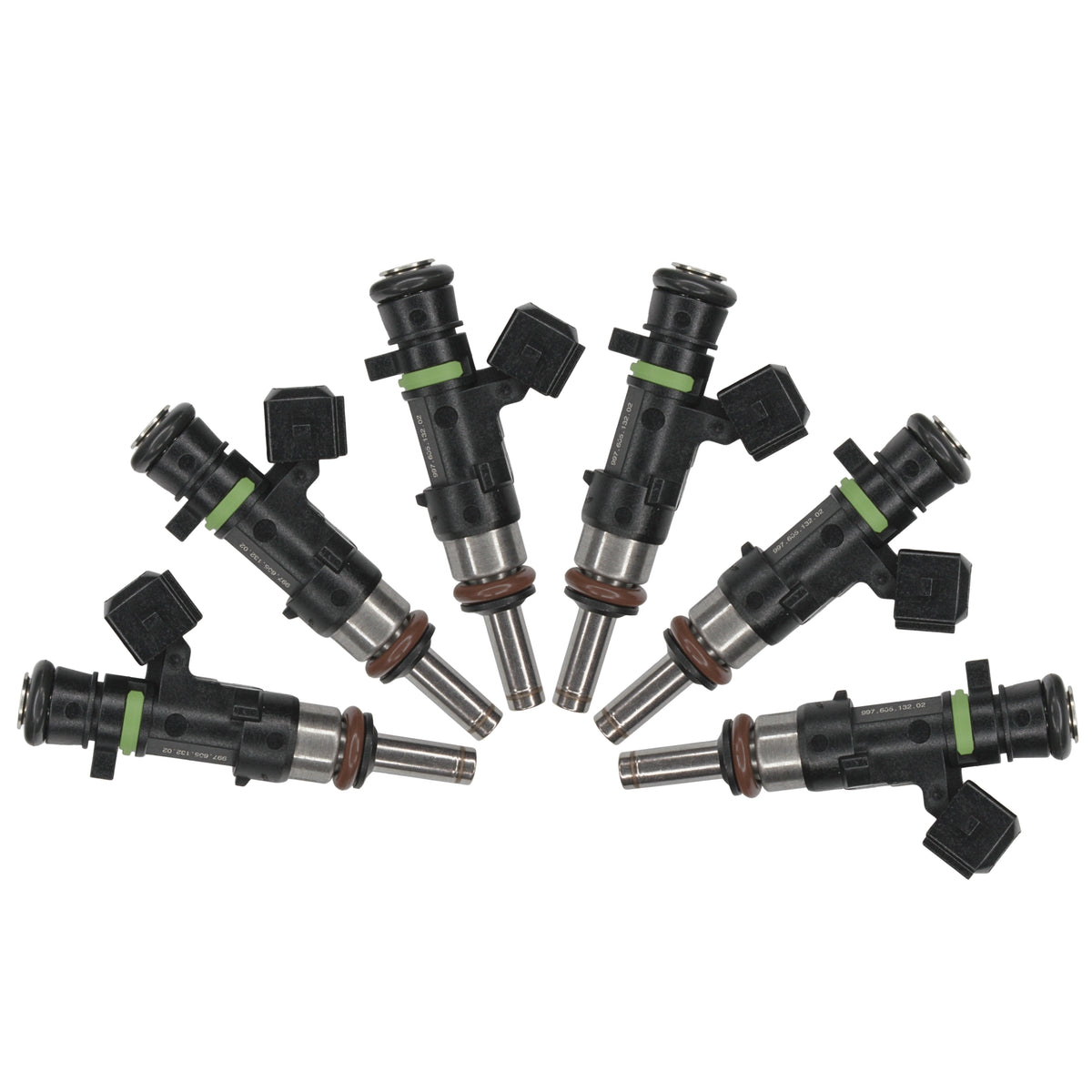 6 x Fuel Injectors fit Bosch 0280158123 590cc 56lb Long Nozzle