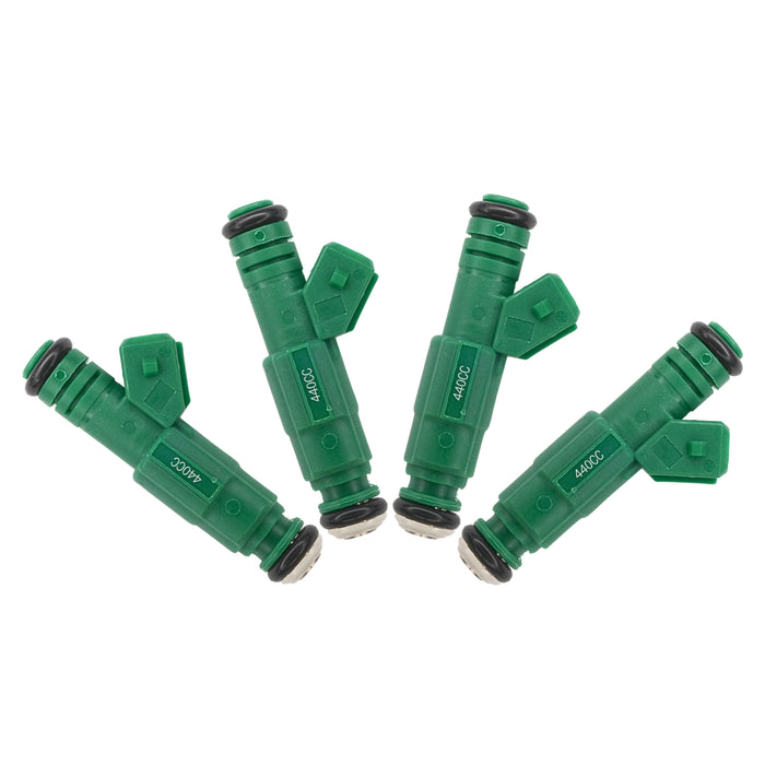 4 X 0280155968 Green Giant Fuel Injector fits Bosch 42lb Motorsport Racing 440cc