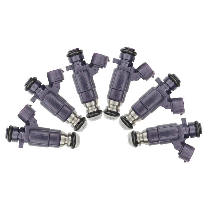 6 x Fuel Injectors FBJC100 For 350Z Maxima Pathfinder FX35 G35 I30 QX4 V6 3.5L