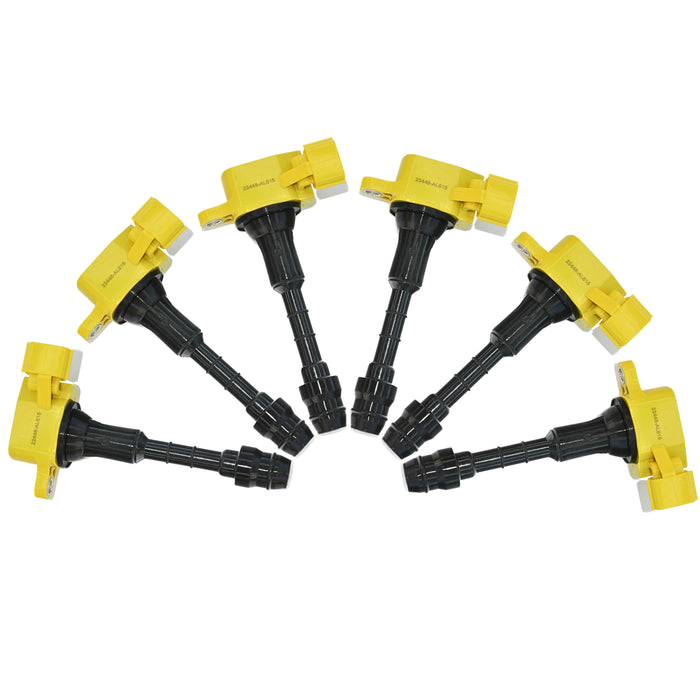 6 x Zündspulen OEM für 03–07 Nissan 350Z 06–08 Infiniti G35 FX35 M35 3.5L V6
