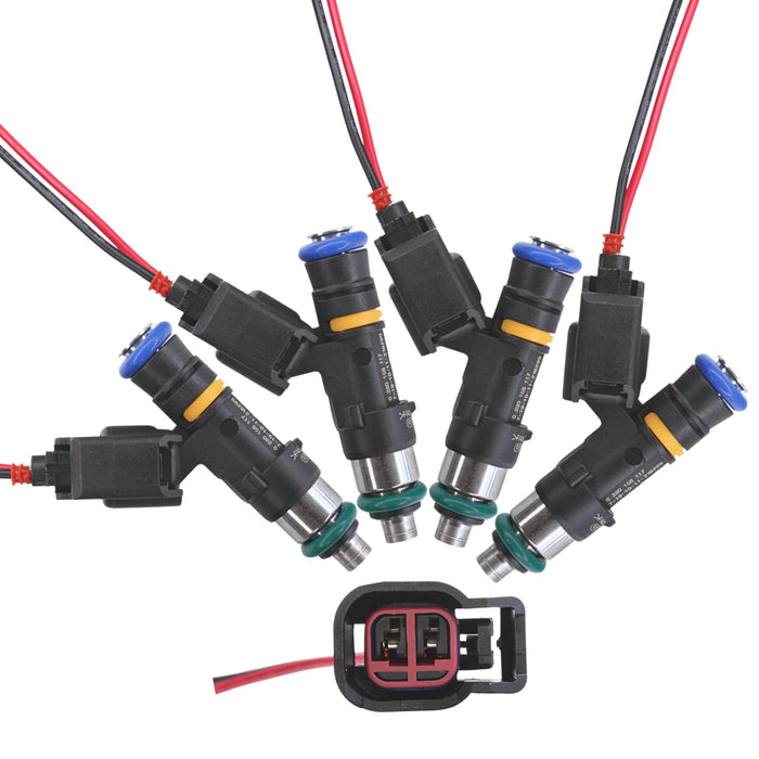 4 x 1400cc 133lb EV14 fuel injectors Fit 1.8T turbo Audi A4 TT VW Golf Jetta KSM