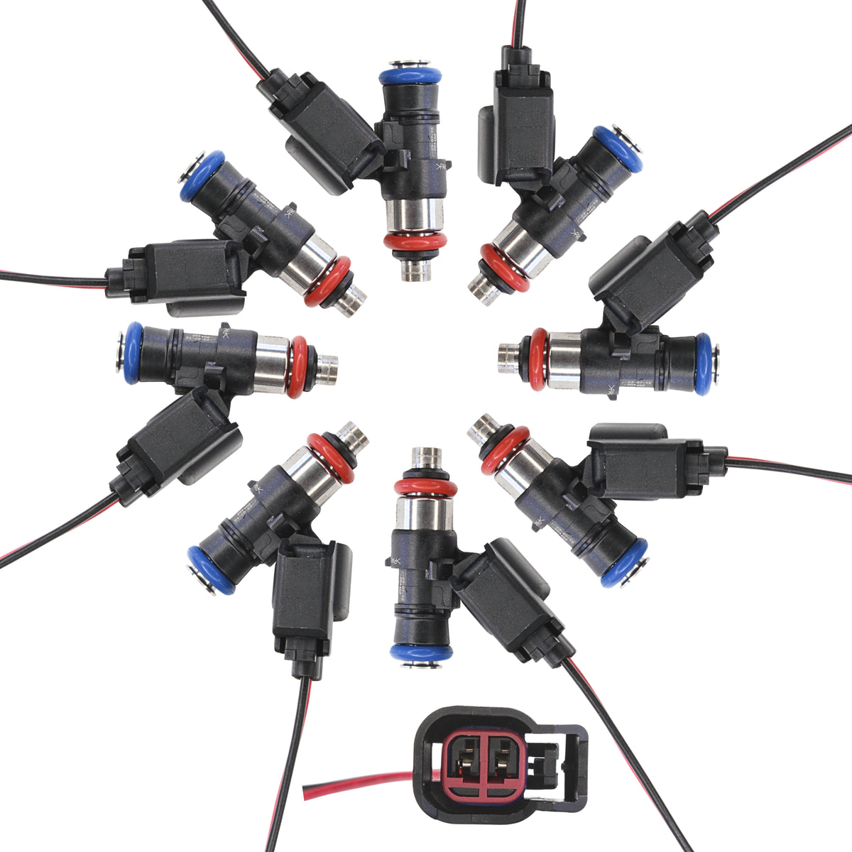 8 x 850cc Short EV14 fit Bosch Fuel injectors E85 safe high