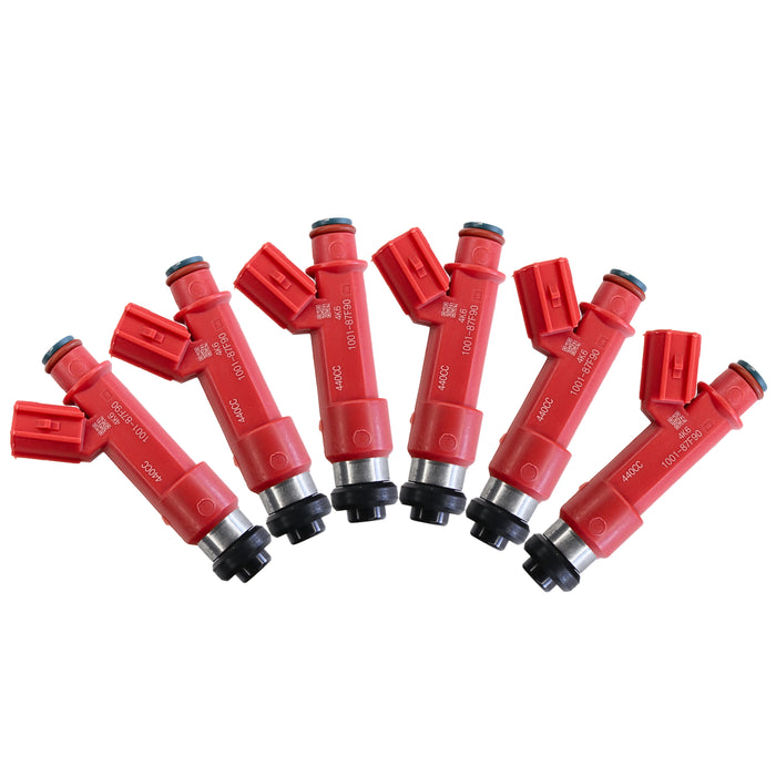 6 x 440cc fit Denso INJECTORS FOR TOYOTA SUPRA MARK2 VEROSS CHASER 1001-87F90