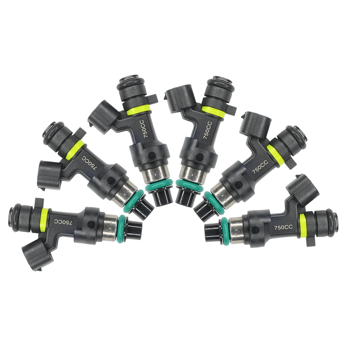 6 x 750cc Fuel Injectors for NISSAN NISMO SKYLINE R34 RB25DET NEO