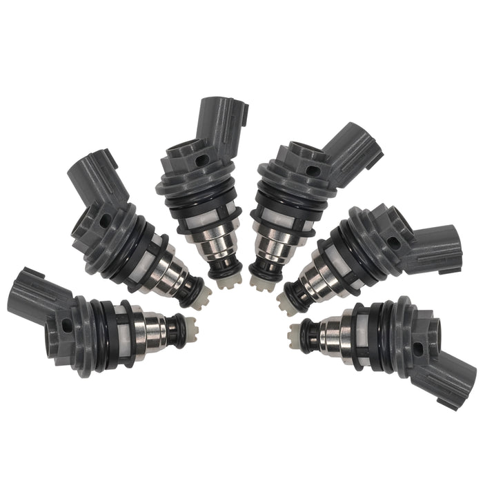 6 x Fuel Injectors 16600-21U01 for 90-96 Nissan 300ZX 3.0 V6 16600-67U01 370cc