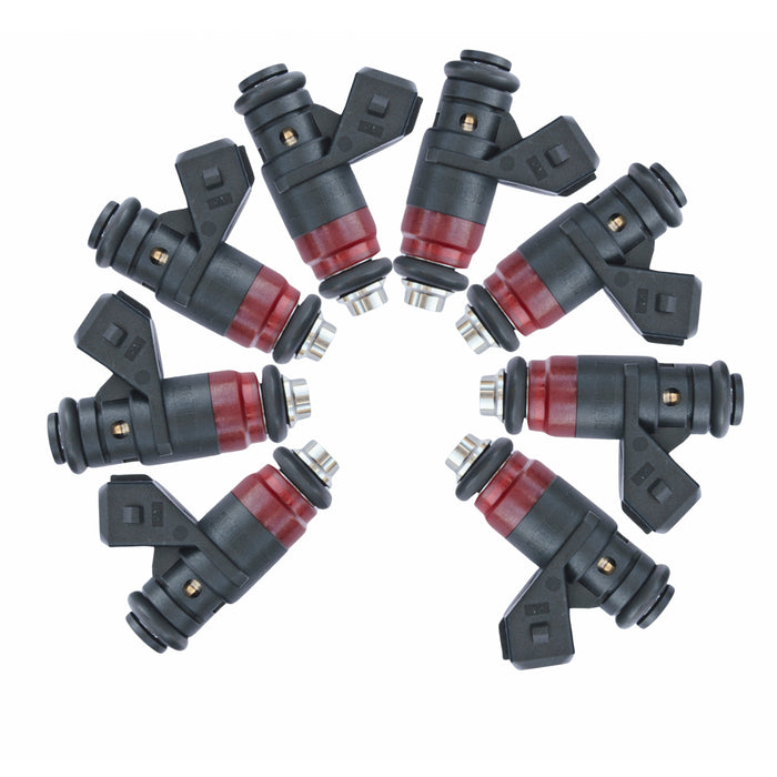 8 x 80lb 840cc fit Deka Compact Fuel Injectors FI114700 875cc EV1 High Impedance