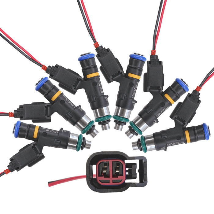 6 x 1200cc Fuel Injectors Fit Nissan 350z 370z VQ35/VQ37 for BOSCH EV14  E85