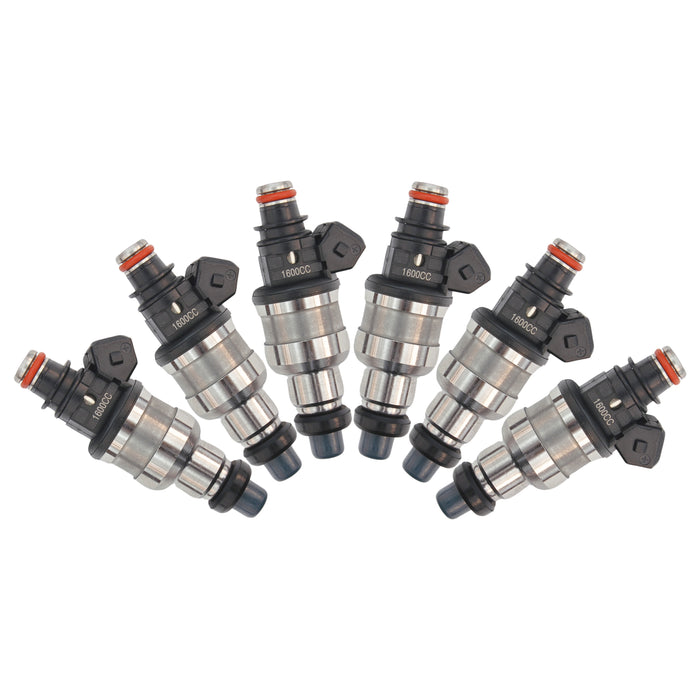 6x 1600cc Fuel Injectors for Toyota 7MGE 7MGTE 1JZ 1JZGTE 2JZ 2JZGE 2JZGTE e85