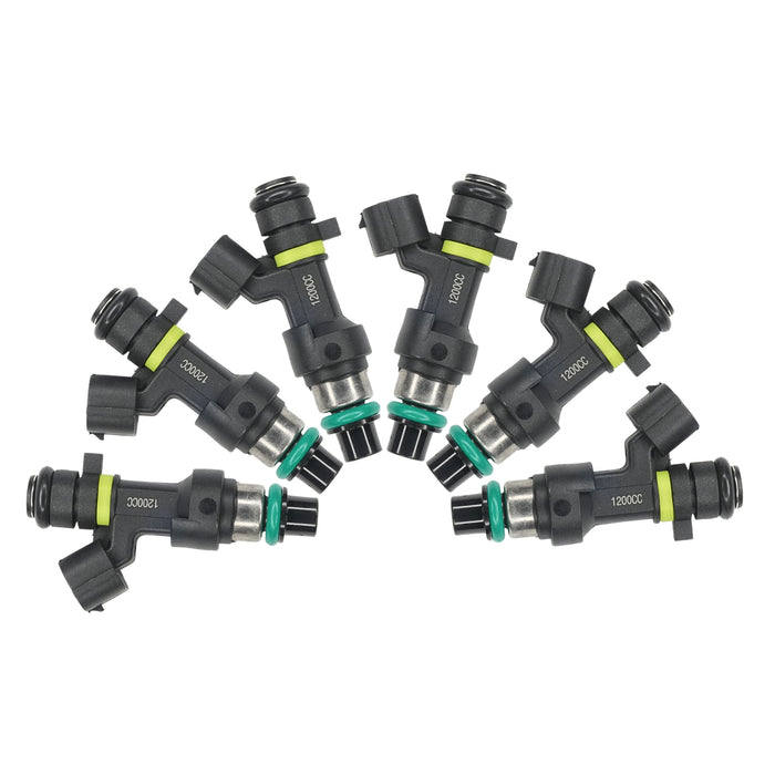 6x 1200cc Fuel Injectors for NISSAN NISMO SKYLINE R34 RB25DET NEO ER34 fit DENSO