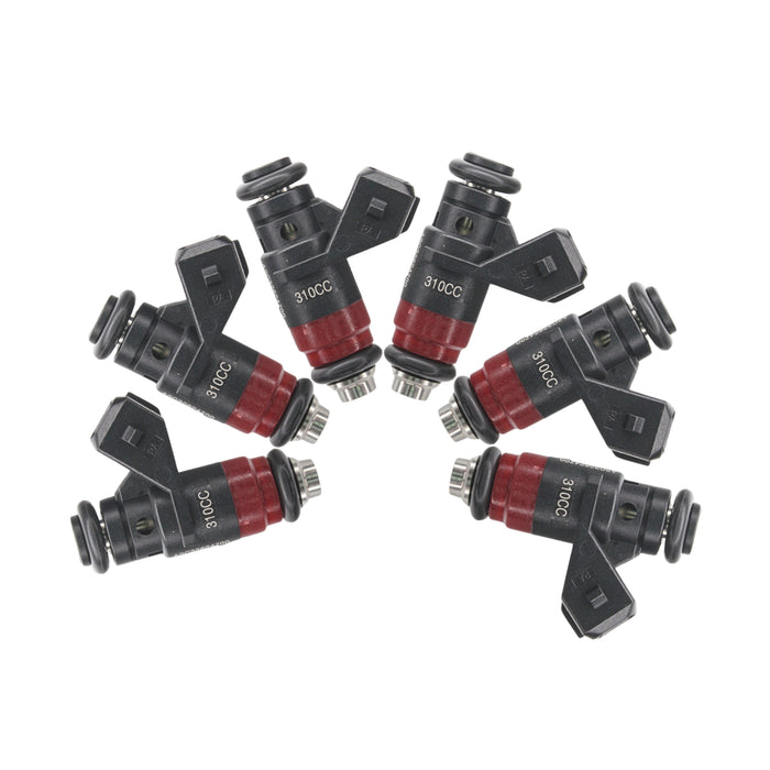 6 injecteurs de carburant compacts courts Deka FI114700 EV1 haute impédance, 30 lb 310 cc 