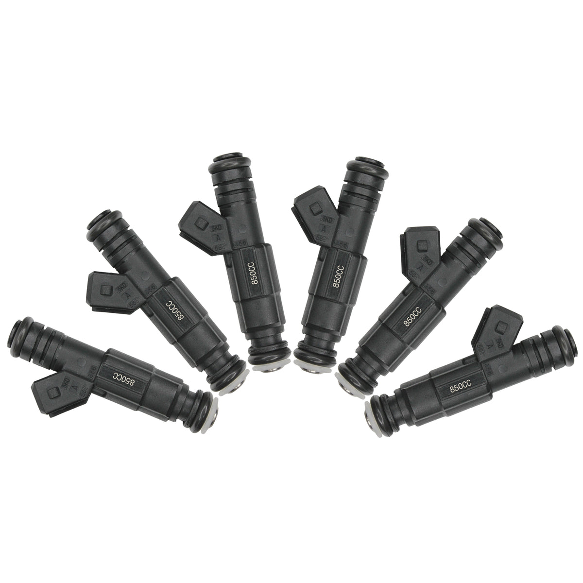 ETC ETC BE51 6 x 850cc 80lb EV6 Fuel Injectors for BMW E36 E46 M50 M52 S50 M3