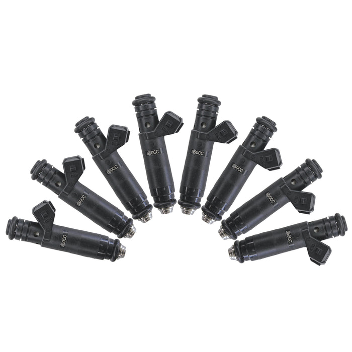 8 x 550cc fit Siemens Deka 52lb Fuel Injectors EV1 Chevy Ford LS1 LT1 LSX V8 E85
