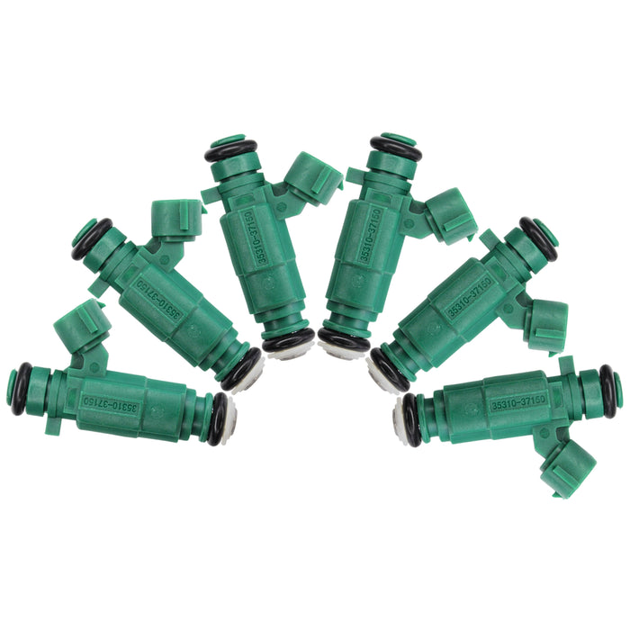 6 x  fuel injectors Fit 1999-2005 Hyundai Sonata 2001-2006 Santa Fe 2.7L V6