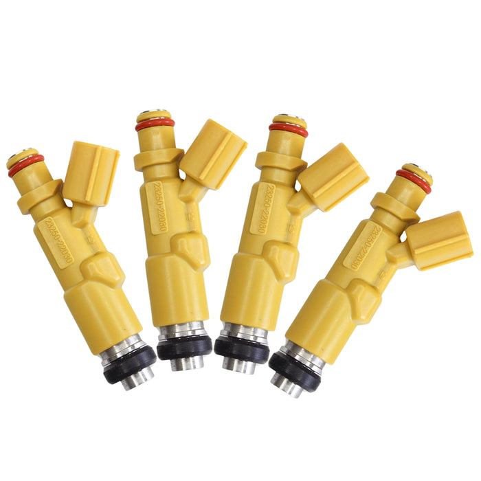 4 x Fuel Injectors 23250-22030 for 2000-2008 Toyota Celica Pontiac Vibe 1.8L L4