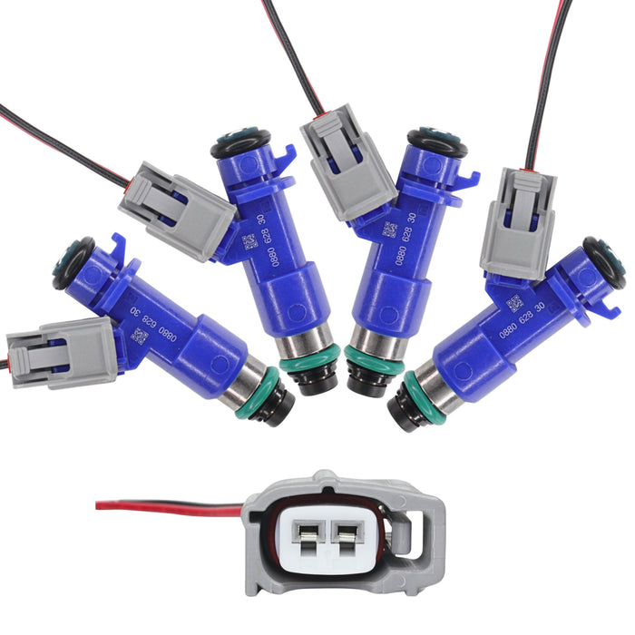 410cc Injectors for Honda Acura RDX Denso B16 B18 K20 K24 DC EG EK ITR CTR TypeR