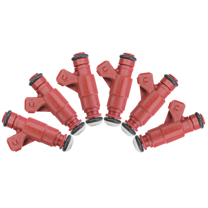 6 x Kraftstoffinjektoren 0280156028 für 2002–2004 Mercury Mountaineer 4.0L V6 FLEX