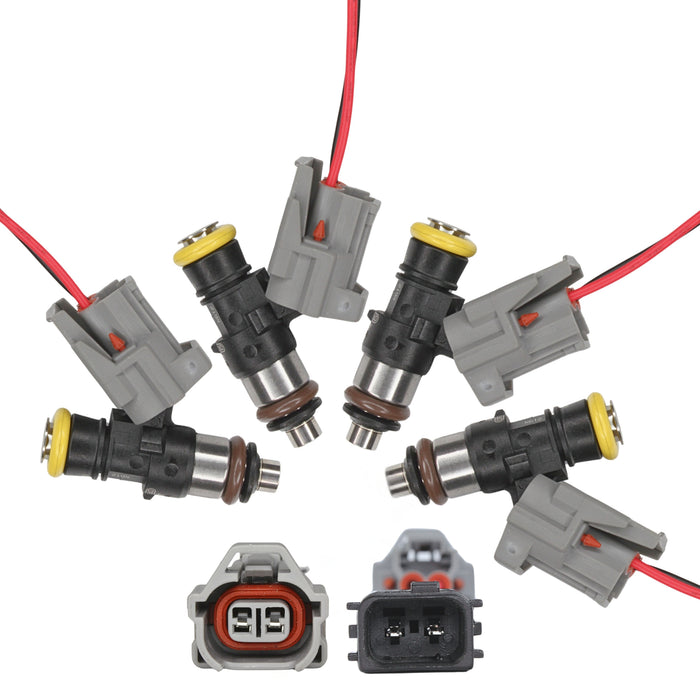 4x Fuel Injectors 210lb 2200cc fit BOSCH 0280158821 for Honda Acura B D F series