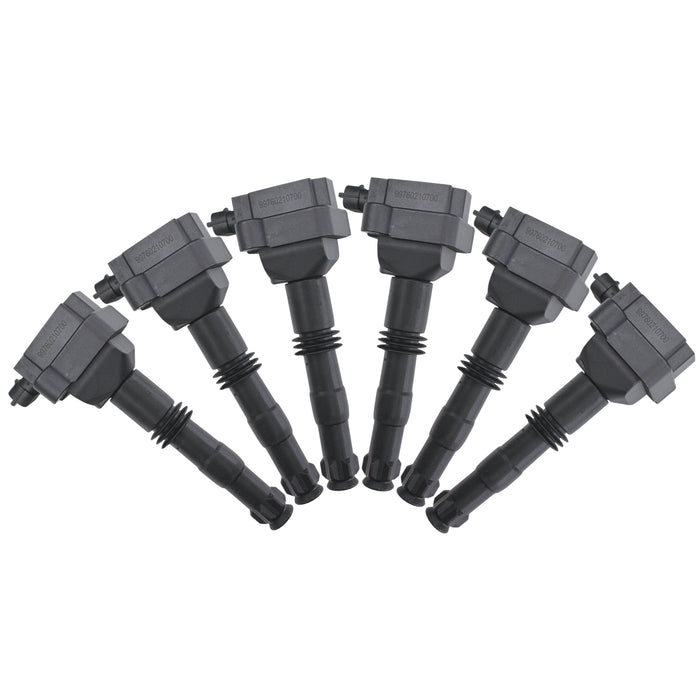 6 x Ignition Coils for PORSCHE Cayman (987) 2.7 S 3.4 2006-2009 99760210700