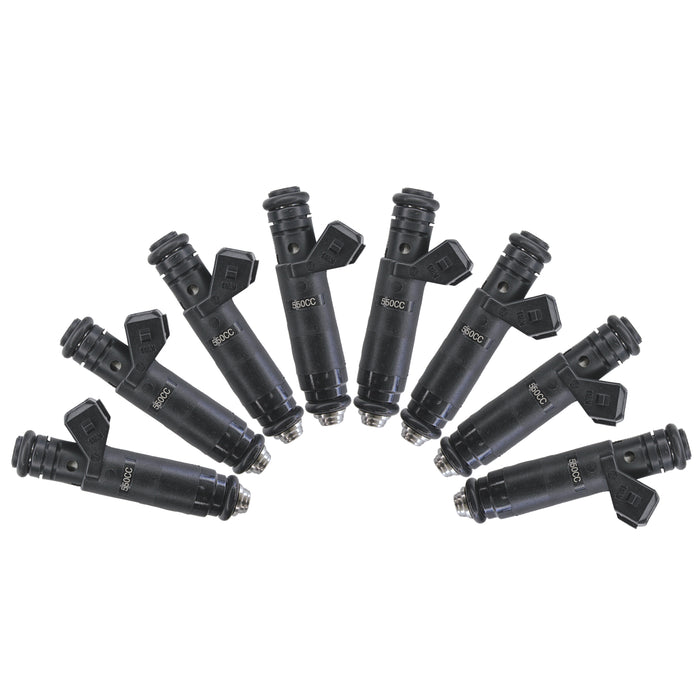 8 x 550cc fit Siemens Deka 52lb Fuel Injectors EV1 Chevy Ford LS1 LT1 LSX V8 e85