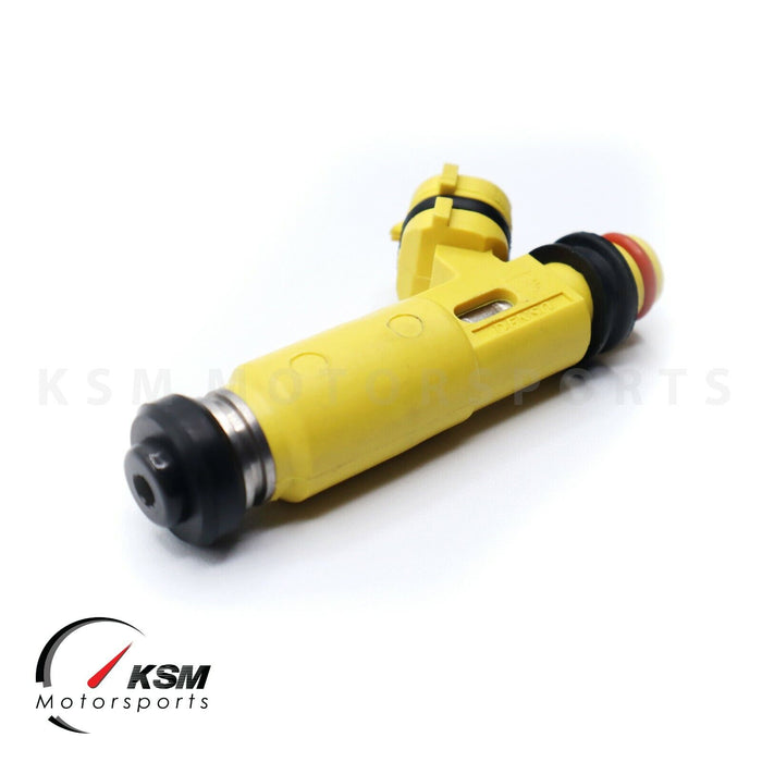 4x 450cc for MAZDA OEM 04-08 RX8 RX7 13B Miata fit Denso yellow fuel injectors