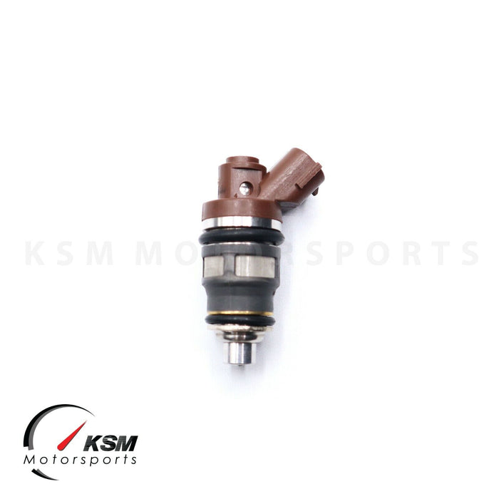 6x 650cc passende Denso Side Feed Kraftstoffeinspritzer für TOYOTA Supra 2JZ 1JZ GTE 1J 2J