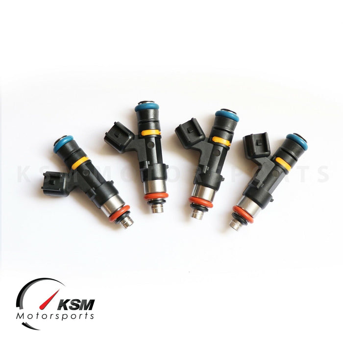 Set 4 310cc fuel injectors for 2009 - 2012 HYUNDAI GENESIS 2.0T Fit BOSCH EV14