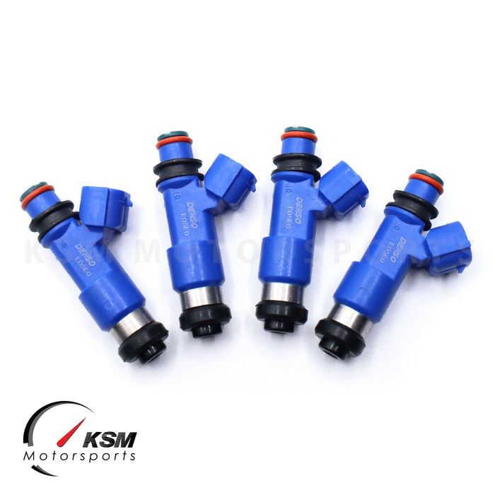 4 x 1300cc fuel injectors for Subaru Impreza WRX Forester; EJ25 STI FIT Denso