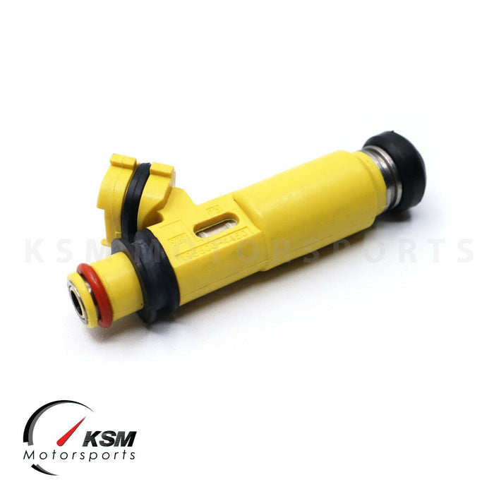 4x 850cc for MAZDA OEM 04-08 RX8 RX7 13B Miata fit Denso yellow fuel injectors