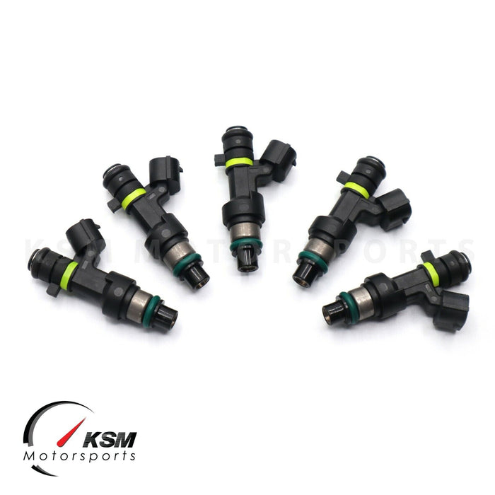 5 440cc Fuel Injectors for 2009-2010 Ford Focus MK2 RS ST225 High OHMS FIT DENSO