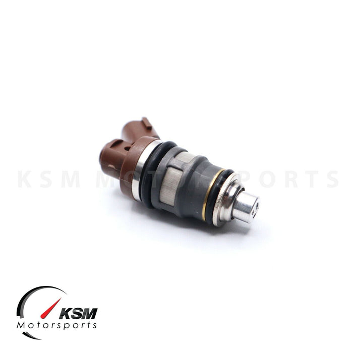 6x 650cc passende Denso Side Feed Kraftstoffeinspritzer für TOYOTA Supra 2JZ 1JZ GTE 1J 2J