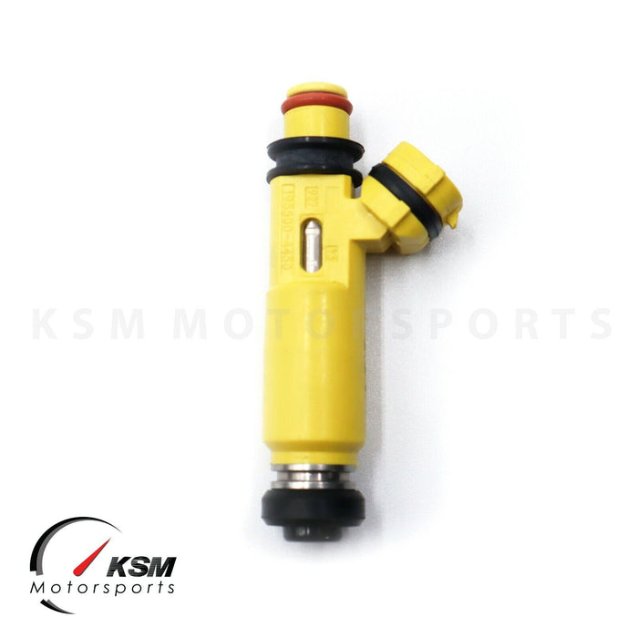 4x 550cc for MAZDA OEM 04-08 RX8 RX7 13B Miata fit Denso yellow fuel injectors