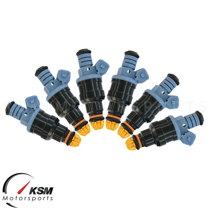 Set of 6 Fuel Injectors for Bosch fit 87-93 BMW 325I 325IS 325IX 1.8L 2.5L 5.6