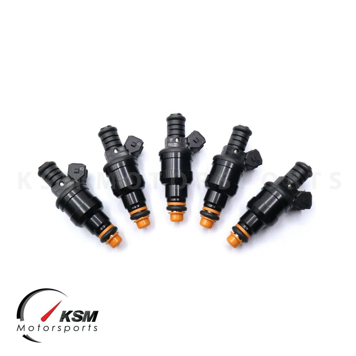 5 1000cc 96lb Fuel Injectors for Volvo S40 V50 S60 XC90 C70 Turbo Fit Bosch EV1