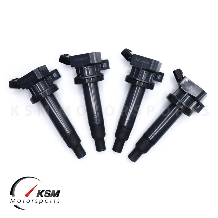 4 Ignition Coils for Toyota Celica Corolla Matrix MR2 Spyder Pontiac Chevy Prizm