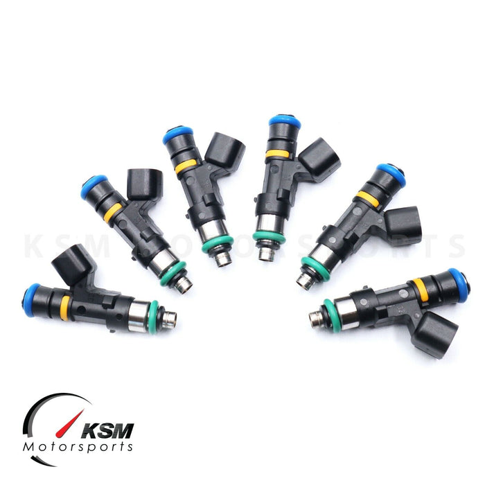 Set 6 x 850cc fuel injectors for AUDI 2.7 Turbo C5 S4 A6 Allroad fit BOSCH EV14