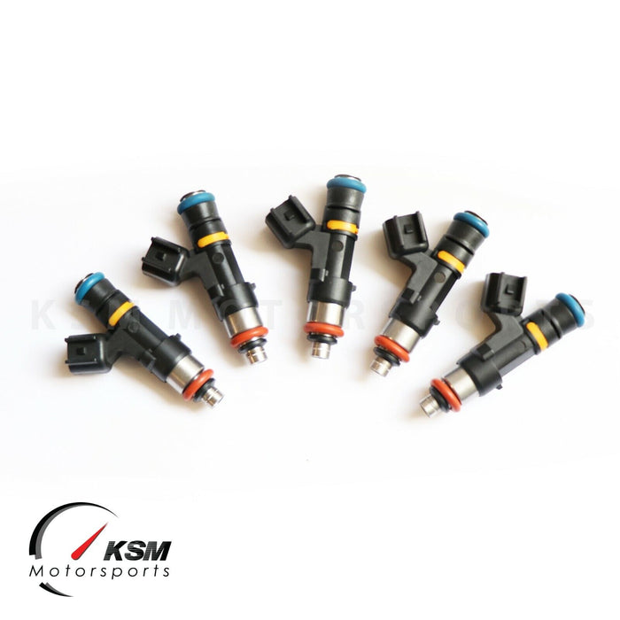 5 x 310cc fuel injectors for FORD FOCUS MK2 2.5T RS ST Fit BOSCH EV14 High Imp