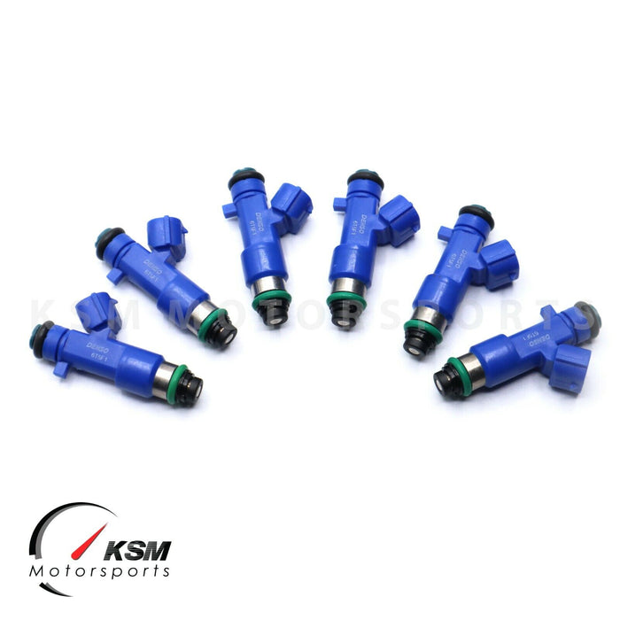 6 injecteurs de carburant 750 cc adaptés à Denso pour Nissan Infiniti G37 GTR 63570 14002-AN001.