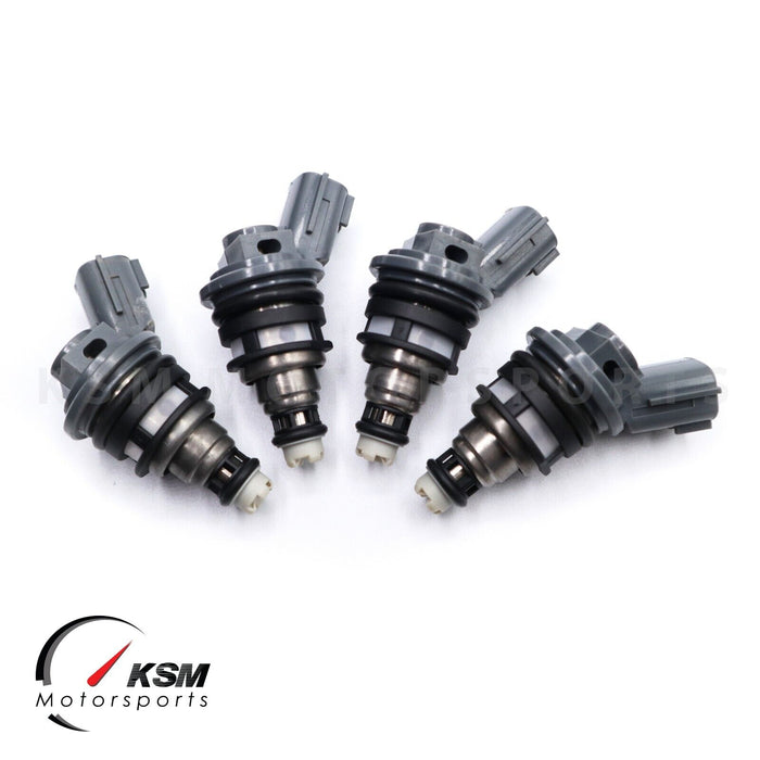 4 x 375cc fuel injectors 16600-67U01 For Nissan Silvia S13 S14 S15 SR20DET