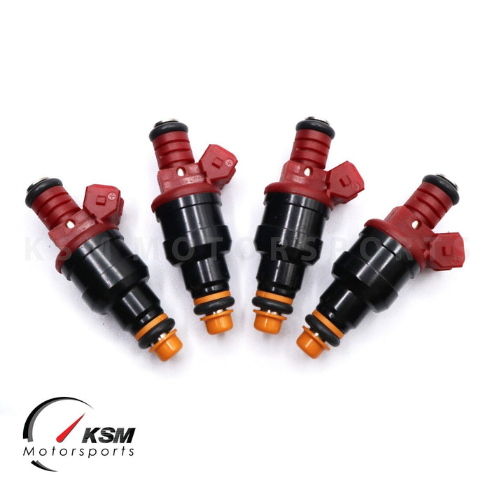 4 x KSM fuel injectors for 0280150431 fit SAAB 9-3 900 9000 2.0L 2.3L I4 TURBO