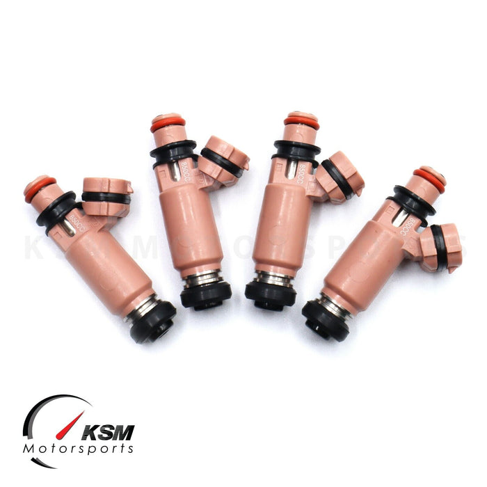 4 x 850cc 81lb Fuel Injectors For Subaru STI WRX Forester 2.0L 2.5L fit denso