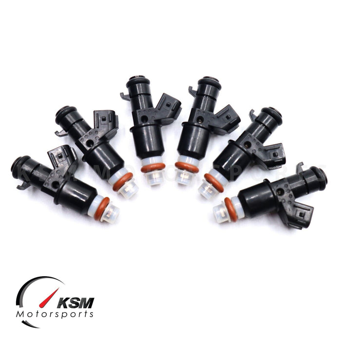 6x FUEL INJECTORS 16450-RCA-A01 FOR HONDA ODYSSEY PILOT RIDGELINE ACURA MDX 3.5L