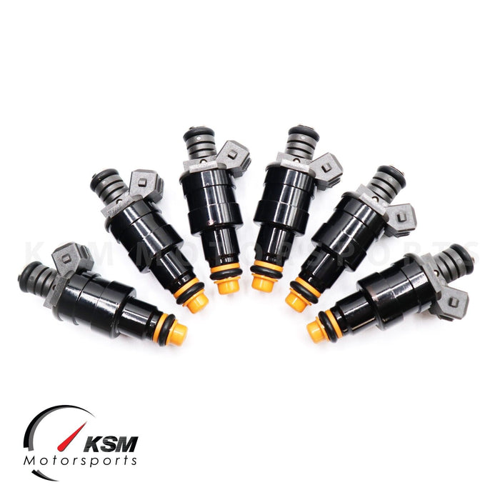 6 x fuel injectors for BMW M5 M6 3.5L I6 1987-1988 535i 2.5L fit 0280150201
