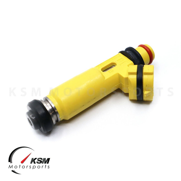 4x 750cc for MAZDA OEM 04-08 RX8 RX7 13B Miata fit Denso yellow fuel injectors